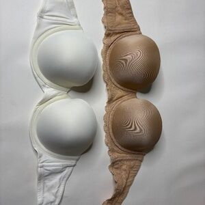 Calvin Klein Maiden Form Strapless Bra Set 34C